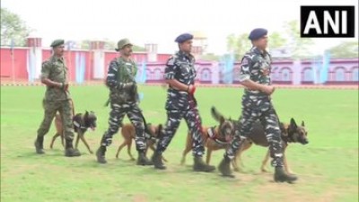 नक्सली घटनाओं को नाकाम करने और विस्फोटकों की बरामदगी के लिए जगदलपुर में केंद्रीय रिजर्व पुलिस