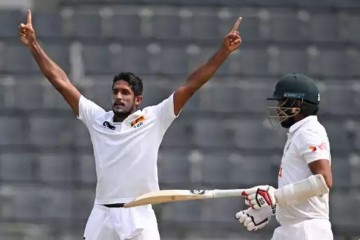बांग्लादेश के खिलाफ दूसरे टेस्ट से बाहर हुए श्रीलंकाई तेज गेंदबाज कासुन राजिथा