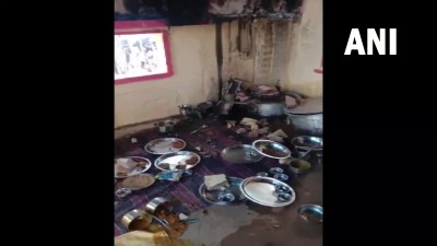 जोधपुर के भूंगरा गांव में एक घर में शादी के दौरान आग लगने से लगभग 60 लोग घायल