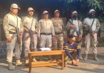 मणिपुर में ब्राउन शुगर के साथ तस्कर गिरफ्तार