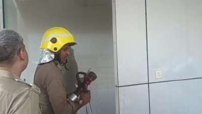 आजमगढ़ एयरपोर्ट पर शार्ट सर्किट से एटीसी कंट्रोल रूम में लगी आग