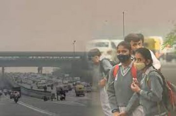दिल्ली में प्रदूषण से बच्चों को बचाने के लिए ऑनलाइन कक्षाएं बहाल की जाए: भाजपा