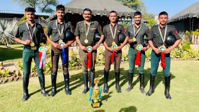 राष्ट्रीय घुड़सवारी चैम्पियनशिप एंड्योरेंसः 61 कैवेलरी घुड़सवारों ने साठ किलोमीटर में जीता स्वर्ण
