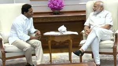प्रधानमंत्री मोदी से मिलने के लिये दिल्ली रवाना हुए आंध्र प्रदेश के मुख्यमंत्री
