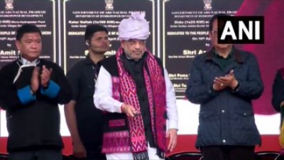 अरुणाचल प्रदेश: केंद्रीय गृह मंत्री अमित शाह ने किबिथू में 'वाइब्रेंट विलेज प्रोग्राम' और विभिन्न विकास परियोजनाओं का शुभारंभ किया।