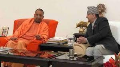 नेपाल के पूर्व राजा ज्ञानेंद्र शाह ने उप्र के मुख्यमंत्री से लखनऊ में की मुलाकात