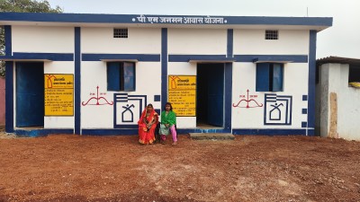 धमतरी : जिले के ग्राम पाहंदा में बना प्रधानमंत्री जनमन योजना के तहत पहला आवास