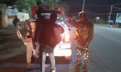 मणिपुर पुलिस ने 213 लोगों को लिया हिरासत में