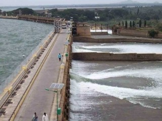कृष्णा नदी जल बंटवारा विवाद के बीच नागार्जुन सागर बांध सहित तेलंगाना-आंध्रप्रदेश की अन्य साझा परियोजनाओं पर पुलिस तैनात