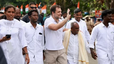 कांग्रेस की भारत जोड़ो यात्रा का 11वां दिन