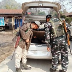 मणिपुर पुलिस ने 335 लोगों को लिया हिरासत में