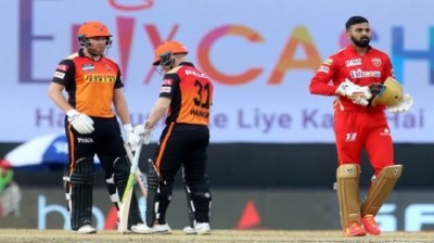 पंजाब किंग्स को हराकर सनराइजर्स हैदराबाद ने दर्ज की पहली जीत