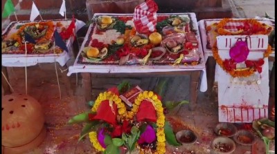 मां छिन्नमस्तिका मंदिर में चैत्र नवरात्र शुरू, प्रथम दिन शैलपुत्री की हुई आराधना