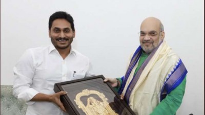आंध्र प्रदेश के मुख्यमंत्री जगनमोहन रेड्डी ने अमित शाह से मुलाकात की
