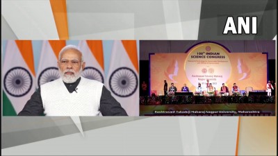 दिल्ली: प्रधानमंत्री  मोदी ने वीडियो कॉन्फ्रेंसिंग के जरिए भारतीय विज्ञान कांग्रेस के 108वें सत्र के उद्घाटन समारोह में हिस्सा लिया।