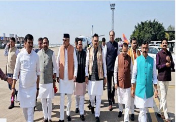 एक दिवसीय दौरे पर उप्र पहुंचे राजस्थान के मुख्यमंत्री शर्मा