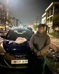 मणिपुर में 631 ग्राम डब्ल्यूवाई टैबलेट समेत तस्कर गिरफ्तार