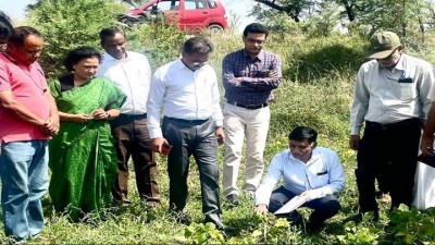 जबलपुरः अपर मुख्य सचिव एवं कृषि आयुक्त ने किया शहपुरा में फसल नवाचार का अवलोकन