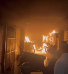 अहमदाबाद में फ्लैट में आग लगी, नवजात की मौत, आठ झुलसे