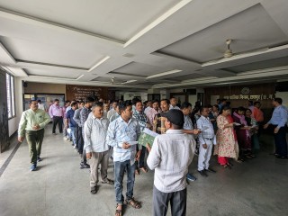 रायपुर : मतदाता जागरुकता के लिए निगम अधिकारियों और कमर्चारियों ने ली शपथ