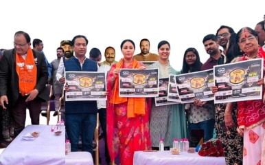 मोटो क्रॉस चैलेंज प्रतियोगिता नौ मार्च को: उपमुख्यमंत्री दिया कुमारी ने किया पोस्टर लांच