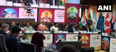 केंद्रीय मंत्री जी किशन रेड्डी और डॉ जितेंद्र सिंह और जG20 शेरपा अमिताभ कांत ने श्रीनगर में चल रही तीसरी G20 टूरिज्म वर्किंग ग्रुप की बैठक में भाग लिया।