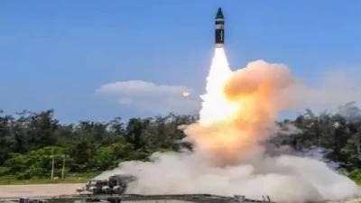 भारत ने परमाणु सक्षम मिसाइल अग्नि-प्राइम का सफल परीक्षण किया