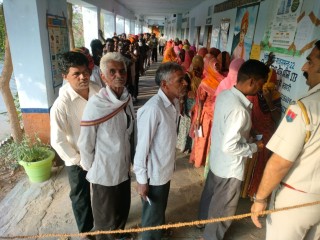 लोकसभा चुनाव का दूसरा चरण : राजस्थान में सुबह नौ बजे तक 11.77 फीसदी मतदान