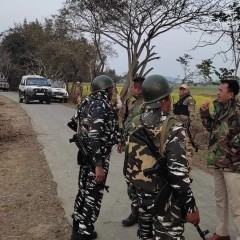 मणिपुर पुलिस ने 281 लोगों को लिया हिरासत में