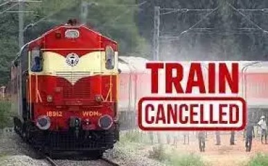 बिलासपुर रेलवे ने गुदमा-आमगांव सेक्शन से गुजरने वाली 14 ट्रेनों को किया रद्द