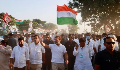 कांग्रेस की ‘भारत जोड़ो यात्रा’ सोमवार शाम महाराष्ट्र में करेगी प्रवेश