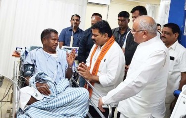 उपमुख्यमंत्री शर्मा ने बीती देर शाम विधायक लखमा के स्वास्थ्य की ली जानकारी