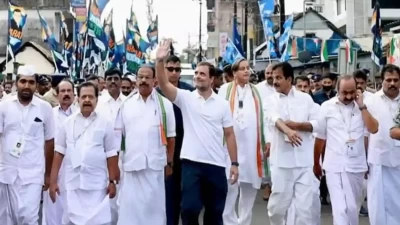 कर्नाटक में प्रवेश से पहले कांग्रेस की ‘भारत जोड़ो यात्रा’ तमिलनाडु से गुजरी