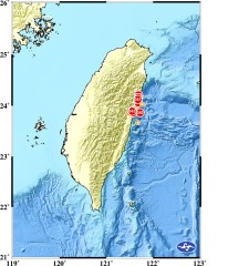 ताइवान में शक्तिशाली भूकंप के झटके, सुनामी की चेतावनी