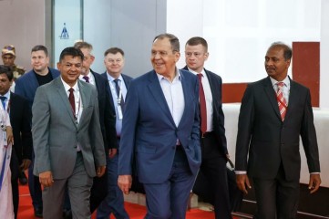 रूसी विदेश मंत्री सर्गेई लावरोव शंघाई सहयोग संगठन (SCO) के विदेश मंत्रियों की बैठक