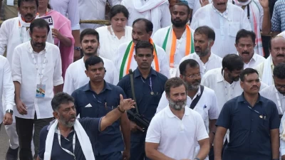 कांग्रेस की ‘भारत जोड़ो यात्रा’ फिर पहुंची कर्नाटक