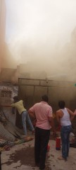 गाजियाबाद : सनराइज ग्रीन्स सोसायटी के एक फ्लैट समेत तीन जगहों पर लगी आग, काबू
