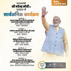 प्रधानमंत्री मोदी आज से गुजरात और उत्तर प्रदेश के दो दिन के दौरे पर