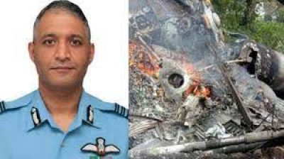 भारतीय वायु सेना हेलीकॉप्टर दुर्घटना: ग्रुप कैप्टन वरुण सिंह का निधन