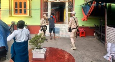 मणिपुर पुलिस ने 225 लोगों को लिया हिरासत में