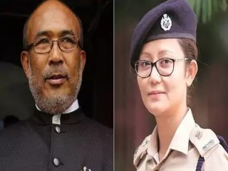 महिला पुलिस अधिकारी को मणिपुर के मुख्यमंत्री के खिलाफ मानहानिकारक टिप्पणी नहीं करने का निर्देश